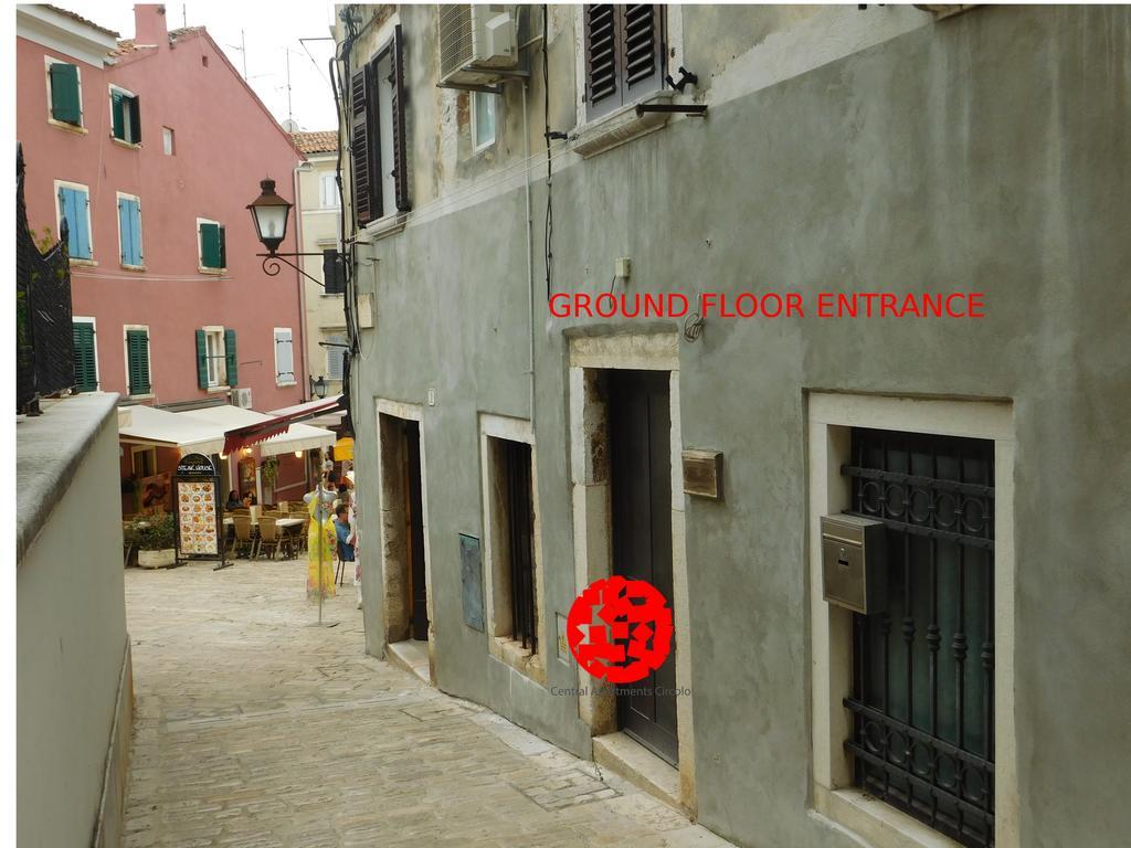 רוביני Central Apartments Circolo מראה חיצוני תמונה